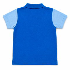 Contrast Sleeve Polo Shirt - Anchor Embroidery - K-120
