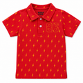 Lightning 86 All-Over Print Pique Polo - Embroidered Number - K-121