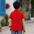 Lightning 86 All-Over Print Pique Polo - Embroidered Number - K-121