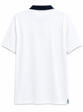 Short Sleeves Polo Collar With Three Button Placket - M-128