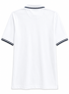 Short Sleeves Polo Collar With Three Button Placket - M-129