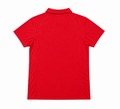 Short Sleeves Plain Red Polo Shirt - M-131