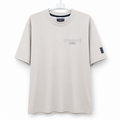 Short Sleeves Round Neck with Front Puff Printed T-Shirt - M-134