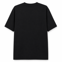 Short Sleeves Round Neck with Front Puff Printed T-Shirt - M-135