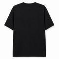 Short Sleeves Round Neck with Front Puff Printed T-Shirt - M-135