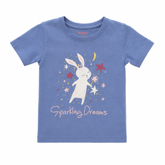 Short Sleeves Round Neck With Graphic Print T-Shirt- K-23