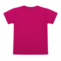 Short Sleeves Round Neck With Floral Pattren T-Shirt- K-26