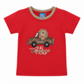 Half Sleeves Round Neck With Embroidered T-Shirt- K-30