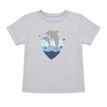 Half Sleeves Round Neck With Graphic Print T-Shirt- K-31