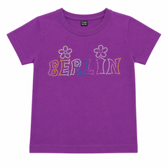 Half Sleeves Round Neck With Graphic Print T-Shirt- K-32