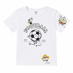 White Graphic T-Shirt - K-35