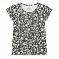 Half Sleeves Round Neck With Print T-Shirt- K-44