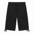 Mens Cotton Cargo Shorts Regular Fit Multi Pocket - M-115