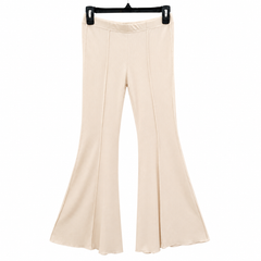Women Ribbed Flare Pants Bell Bottoms - W-48