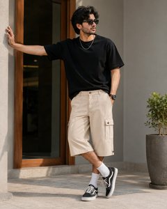 Mens Cotton Chino Pant Regular Fit Multi Pocket - M-114
