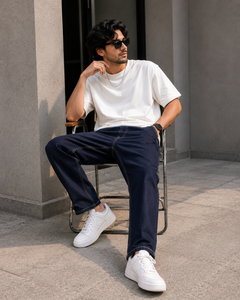 Mens Dark Regular Fit Jeans - M-117