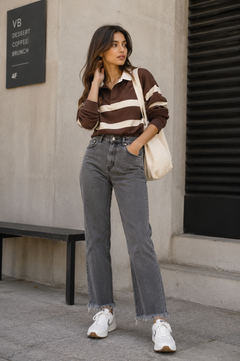 Women Skinny Jeans Mid Rise Frayed Hem - W-40