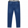 Women Dark Blue Stretch Skinny Jeans Mid Rise Classic 5-Pocket - W-38