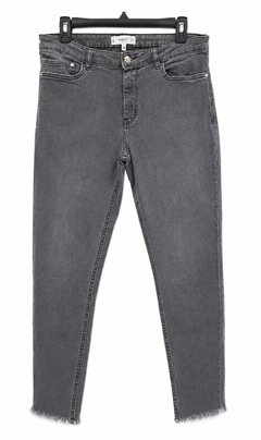 Women Skinny Jeans Mid Rise Frayed Hem - W-40