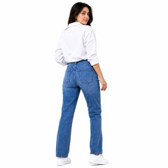 Women Stretch Straight Fit Jeans Mid Rise - W-39