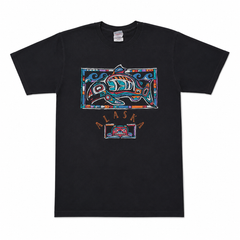 Short Sleeves Round Neck With Front Graphic Print - M-79