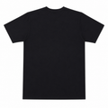 Short Sleeves Round Neck With Front Sleek Black Print Logo - M-80
