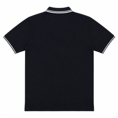 Short Sleeves Polo Collar With Three Button Placket - M-89