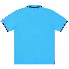 Short Sleeves Polo Collar With Three Button Placket - M-90