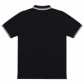 Short Sleeves Polo Collar With Three Button Placket - M-92