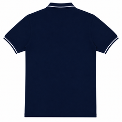 Short Sleeves Polo Collar With Three Button Placket - M-93