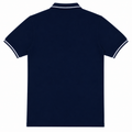 Short Sleeves Polo Collar With Three Button Placket - M-93
