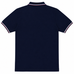 Short Sleeves Polo Collar With Three Button Placket - M-94