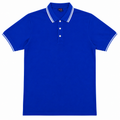 Short Sleeves Polo Collar With Three Button Placket - M-96