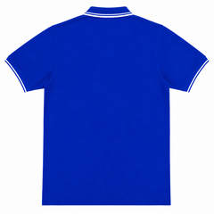 Short Sleeves Polo Collar With Three Button Placket - M-96