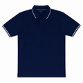Short Sleeves Polo Collar With Three Button Placket - M-98