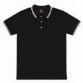Short Sleeves Polo Collar With Three Button Placket - M-99