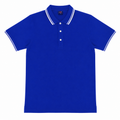 Short Sleeves Polo Collar With Three Button Placket - M-109