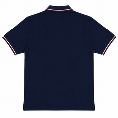 Short Sleeves Polo Collar With Three Button Placket - M-106