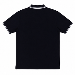 Short Sleeves Polo Collar With Three Button Placket - M-108