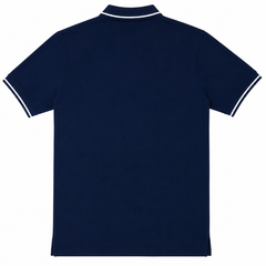 Short Sleeves Polo Collar With Two Button Placket - M-81
