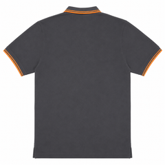 Short Sleeves Polo Collar With Three Button Placket - M-83