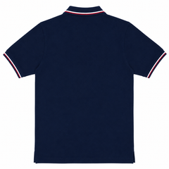 Short Sleeves Polo Collar With Three Button Placket - M-84