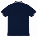 Short Sleeves Polo Collar With Three Button Placket - M-84