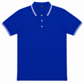 Short Sleeves Polo Collar With Three Button Placket - M-85