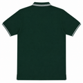Short Sleeves Polo Collar With Three Button Placket - M-87