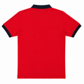 Short Sleeves Polo Collar With Three Button Placket - M-103