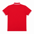 Short Sleeves Polo Collar With Three Button Placket - M-107