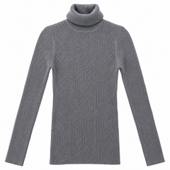 Long Plain, High Neck, Full Sleeves - W -178