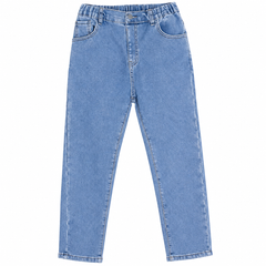 Stretch Denim Jeans with Elastic Waist - K-184