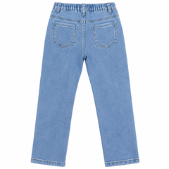 Stretch Denim Jeans with Elastic Waist - K-184